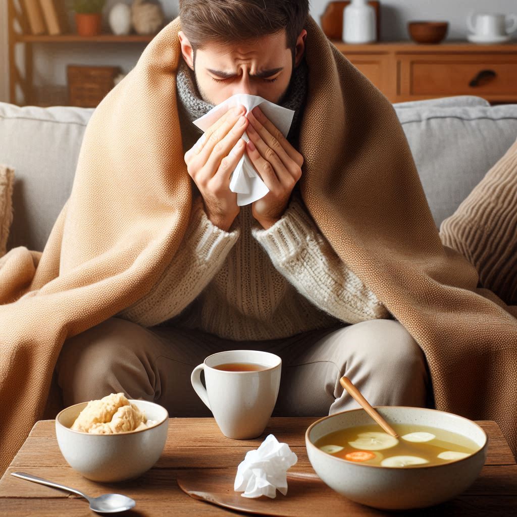 What are the symptoms of the common cold and how can you treat it?