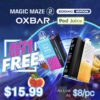 Vapesourcing Electronics Co.,Ltd.: Buy 1 Get 2 OXBAR Magic Maze 2 30K Disposable Vape Kit