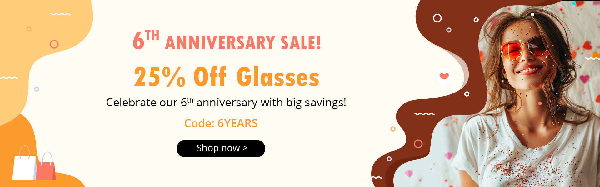 Sllac Inc: 6TH ANNIVERSARY SALE: 25% Off Glasses