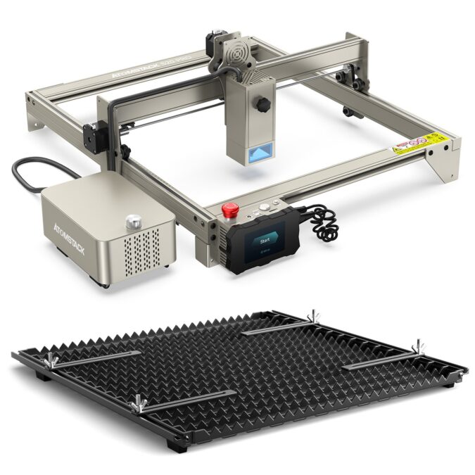 TOMTOP Technology Co., Ltd: 15% OFF ATOMSTACK S20 Pro 20W Laser Engraver Cutting Machine with 1pcs F3 Laser Engraver Protection Panel and Air Assist Accessory,559.00?