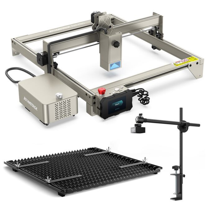 TOMTOP Technology Co., Ltd: 15% OFF ATOMSTACK S20 Pro 20W Laser Engraver Cutting Machine with AC1 Camera and 1pcs F3 Laser Engraver Protection Panel,639?