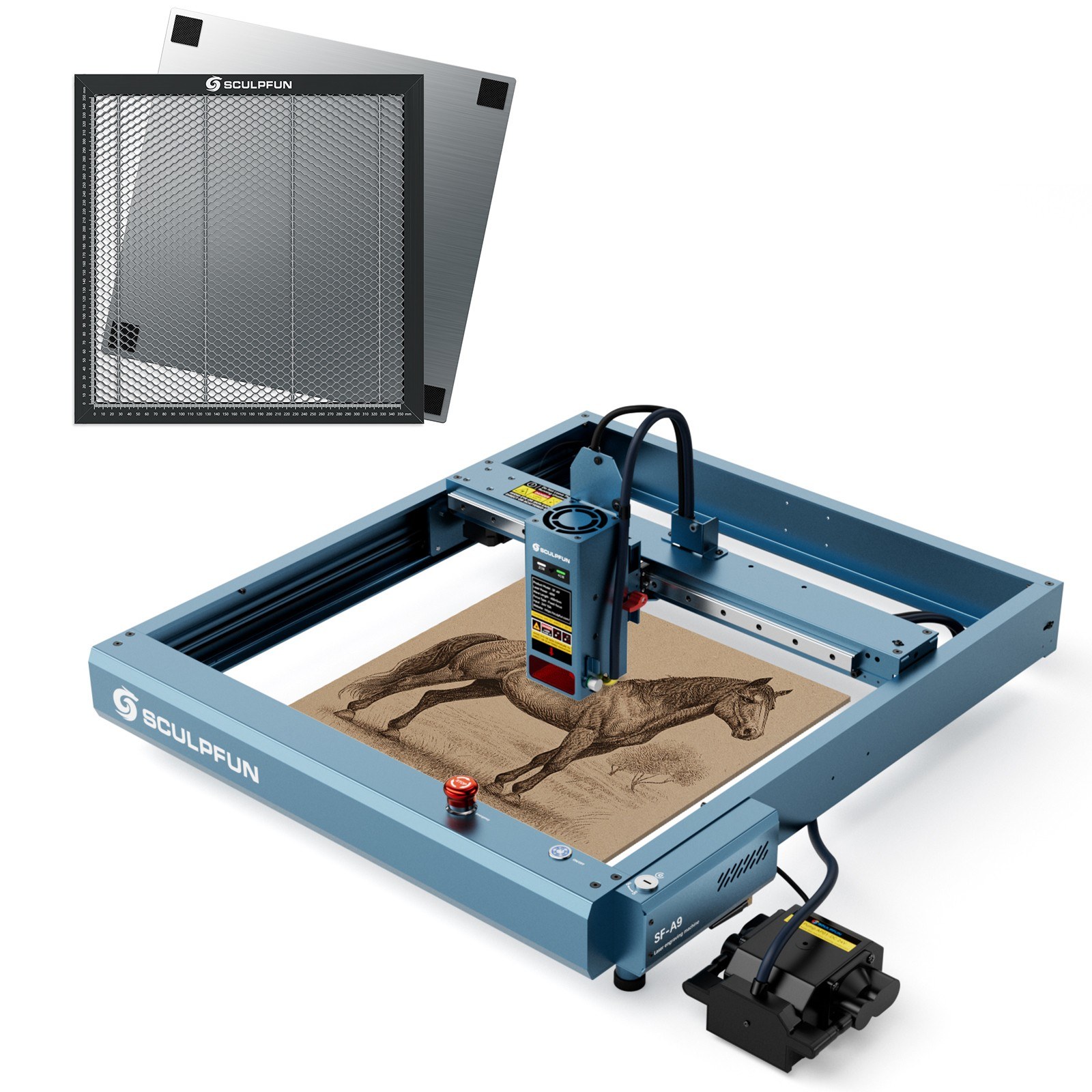 TOMTOP Technology Co., Ltd: 40% OFF Sculpfun SF-A9 40W Laser Engraver with Automatic Air Assist and 400x400mm Honeycomb Working Table Board,789.00?