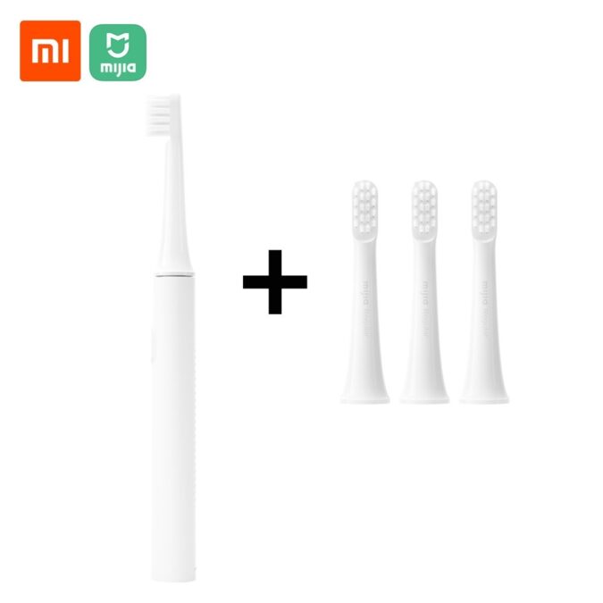 TOMTOP Technology Co., Ltd: 59% OFF Xiaomi Mijia T100 Sonic Electric Toothbrush + 3 Pcs/lot Toothbrush Head Replacement,13.94?