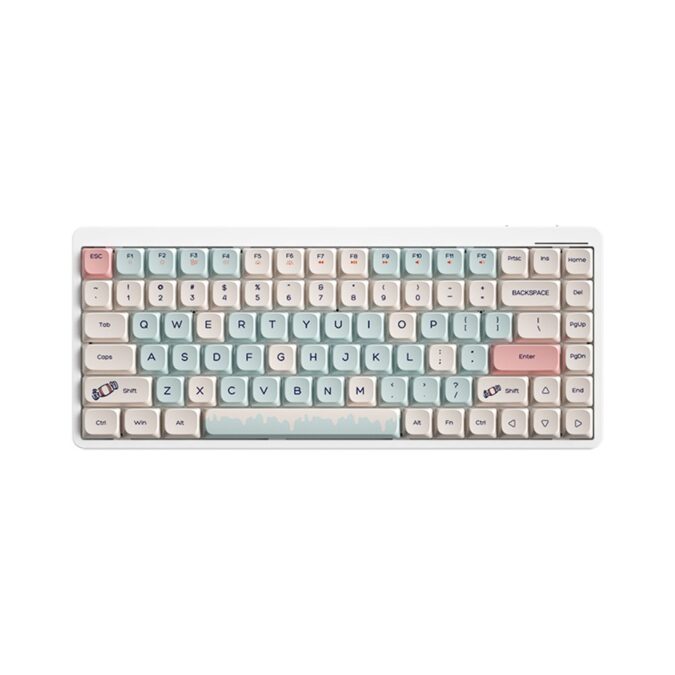 TOMTOP Technology Co., Ltd: 41% OFF iBlancod Wireless Mechanical Keyboard 84 Keys 2.4G+BT5.0+Type-C 3 Connections 75% Low Profile Layout Keyboards 15 Light Effect 5 Brightness Levels for Tablet Laptop Smartphone OUTEMU Blue Switches,49.28?