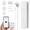 TOMTOP Technology Co., Ltd: 40% OFF Tuya ZigBee TM616EGZT Intelligent Pull Bead Curtain Motor Intelligent Home Household Hotel Electric Curtain Motors Mobilephone APP Control Voice Control Quiet Compatible with Alexa Google Home,39.98?