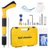 TOMTOP Technology Co., Ltd: 50% OFF Nail Wall Fastening Tool High-pressure Nail Gun Manual Steel Nail Gun Strength Adjustable with 20 Nails for Home DIY Woodworking Cement Wall,25.10?