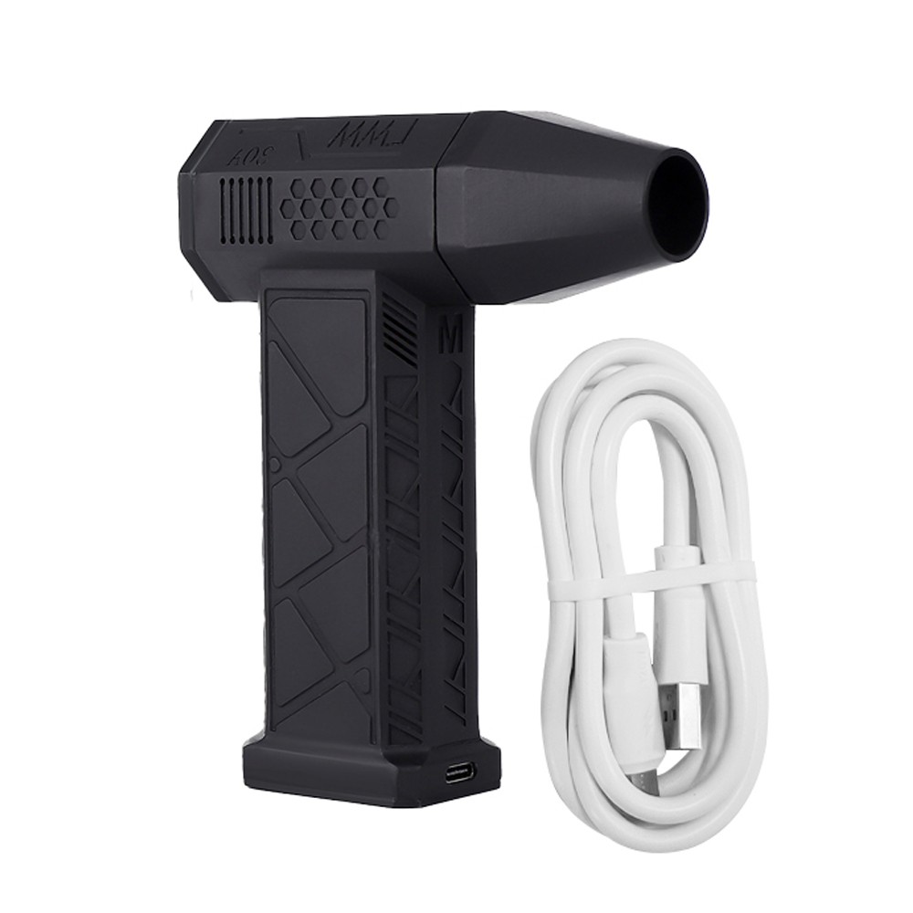 TOMTOP Technology Co., Ltd: 66% OFF Geevorks Handheld Brushless Motor Jet Fan 130,000RPM Turbofan 200W High Power Dust Blower Compressed Air Duster Keyboard Cleaning Tool with Type-C Charging Interface,24.17?