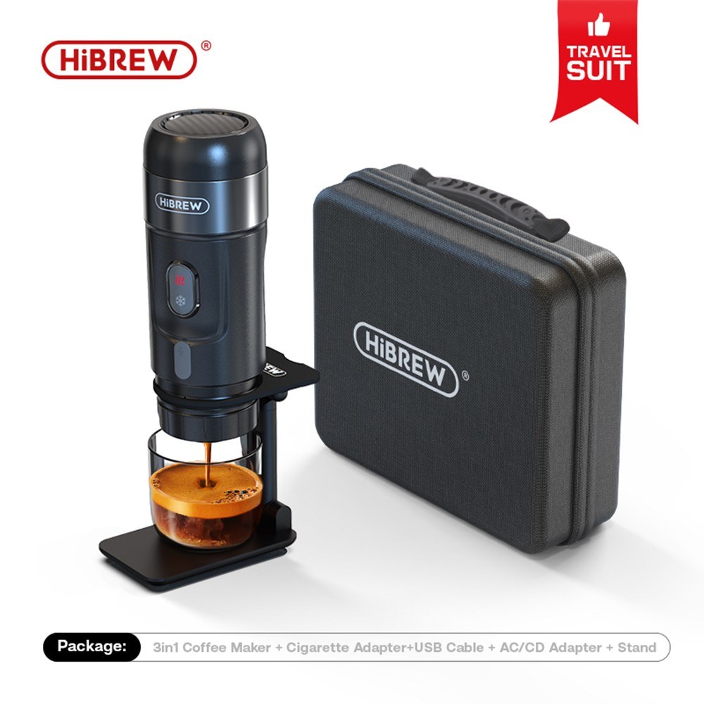 Cafago: 50% OFF,?88.79 HiBREW H4A 80W Portable Car Coffee Machine,free shipping