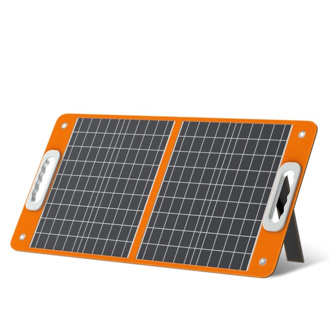 Cafago: 59% OFF,?82.69 Flashfish 18V/60W Portable Solar Panel,free shipping