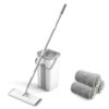 TOMTOP Technology Co., Ltd: 64% OFF Microfiber Mop with Bucket Floor Cleaning Squeeze Hand Free Floor Mop Washable Pads Reusable Dust Mops with Soft Refill Pads Hardwood Wood Floor Cleaner Mop Dry Wet Mop,26.03?