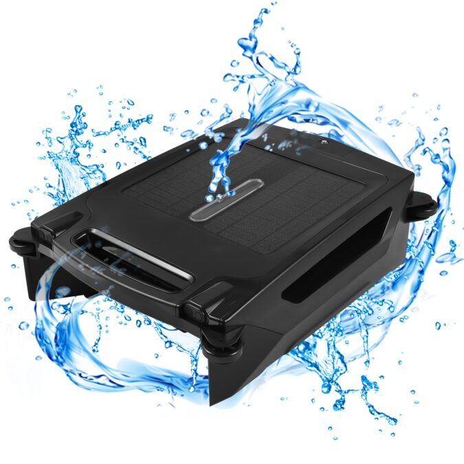 Cafago: 38% OFF,?249.89 Solar Powered Cordless Robotic Pool Cleaner,free shipping