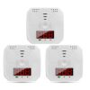 TOMTOP Technology Co., Ltd: 40% OFF 3 Packs Carbon Monoxide Detectors Portable CO Alarm Detector Monitor with LCD Digital Display Sound and Light Alarm for House Kitchen Restaurant Hotel Office Battery Operated -Batteries NOT Included,20.92?