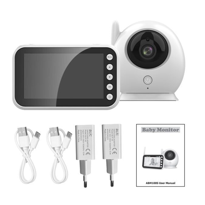 TOMTOP Technology Co., Ltd: 50% OFF 720P 2.4GHz FHSS Baby Monitor with Camera 4.3 Inch LCD Screen Video Camera,47.42?