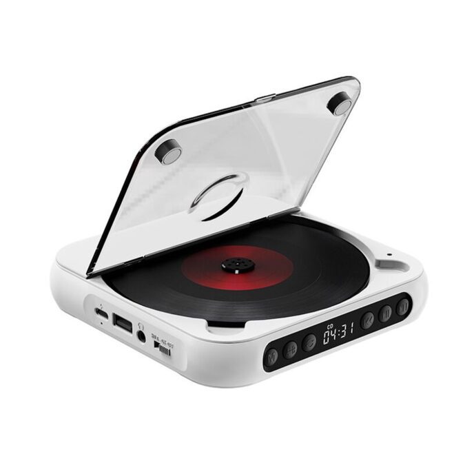 TOMTOP Technology Co., Ltd: 59% OFF KC-918 Portable CD Player – Versatile Music Experience with BT Connectivity and Dustproof Design,31.61?