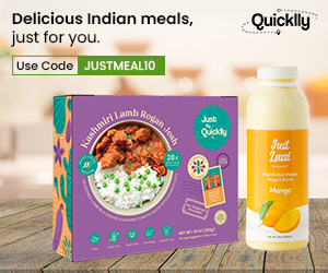 Quicklly: Delicious Indian meals, just for you.