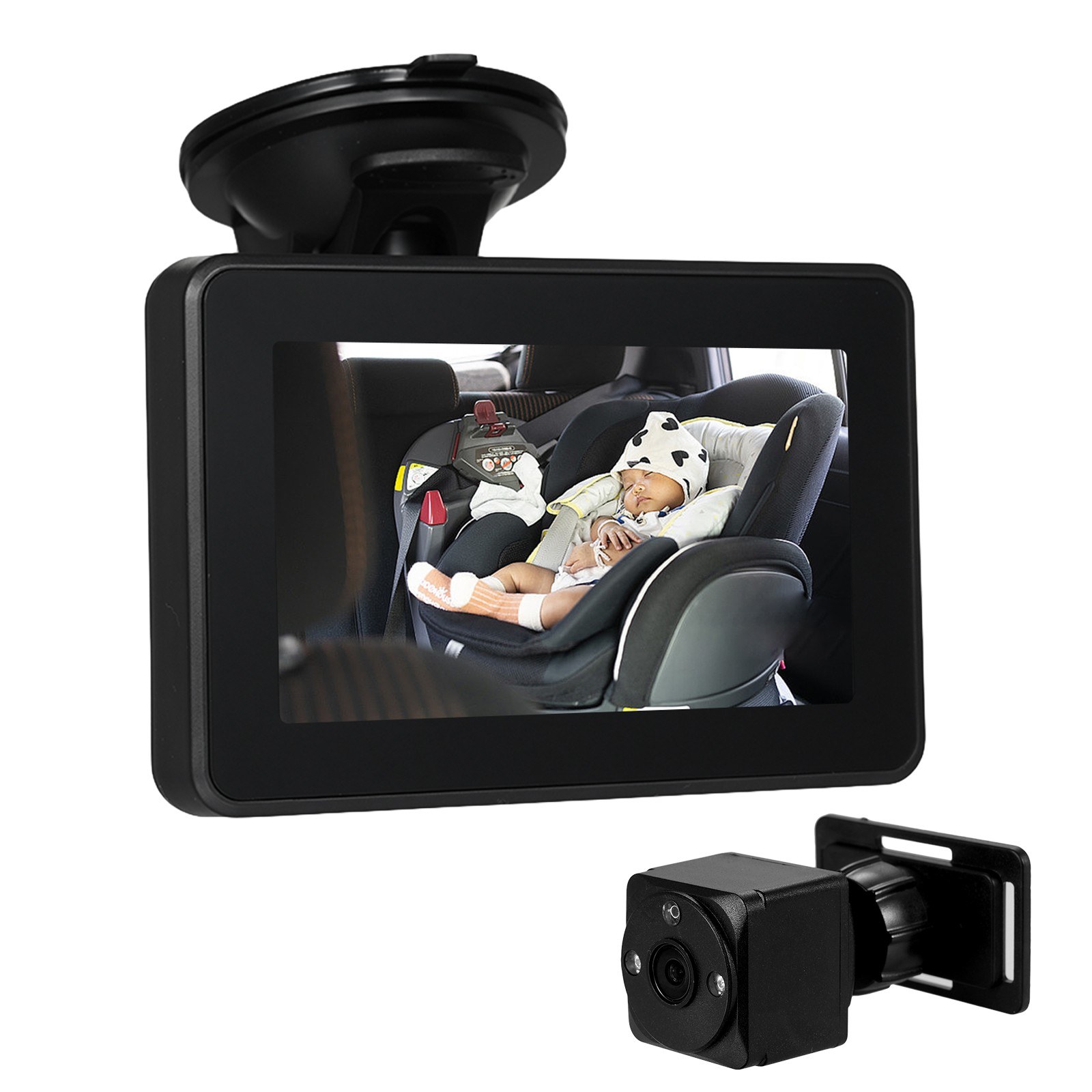 Cafago: 60% OFF,?37.19 4.3inch HD 1080P Car Baby Monitor,free shipping