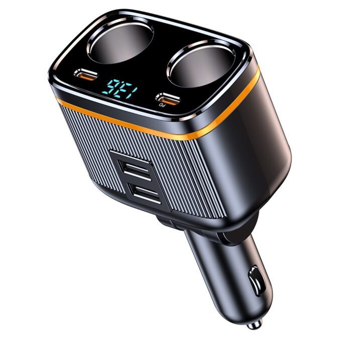 Cafago: 58% OFF,?10.22 Car Chargers 145W High Power Charging Adapter,free shipping