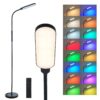 TOMTOP Technology Co., Ltd: 64% OFF RGBCW LED Floor Lamp Modern Standing Light Dimming for Living Room Bedroom Office,53.00?