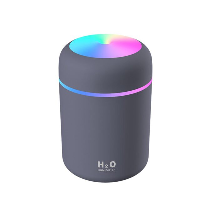 TOMTOP Technology Co., Ltd: 55% OFF300ml Air Humidifier USB Small Portable Colorful Ambient Lighting Continuous/Intermittent Mist Mute Humidifying Timing Power Off,8.36?