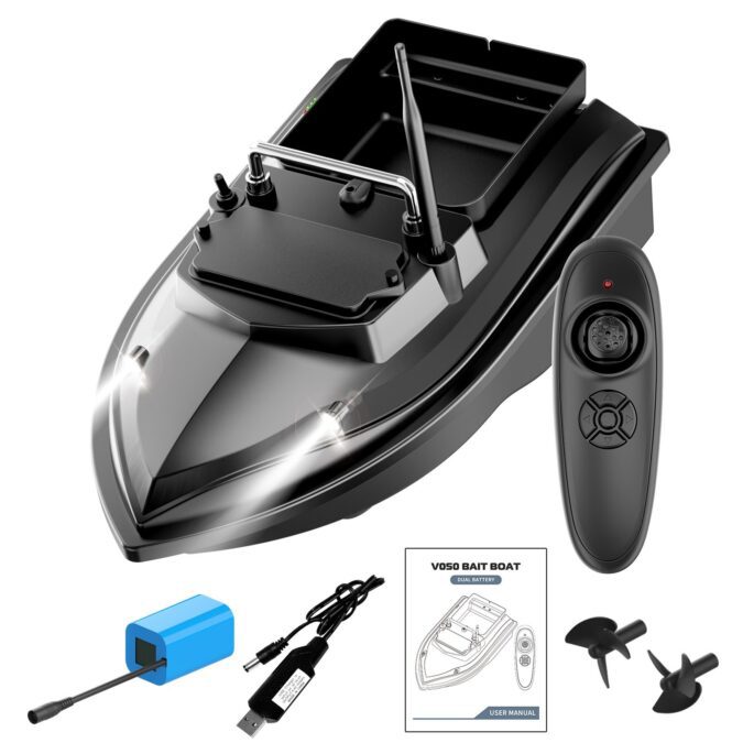 Cafago: 58% OFF,?75.99 Fishing Bait Boat 500m Remote Control Bait Boat