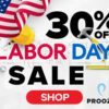 Proozy: Labor Day Sale 30% off!