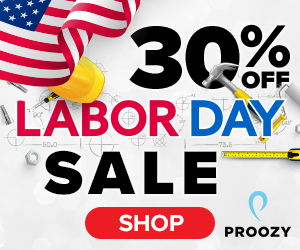 Proozy: Labor Day Sale 30% off!