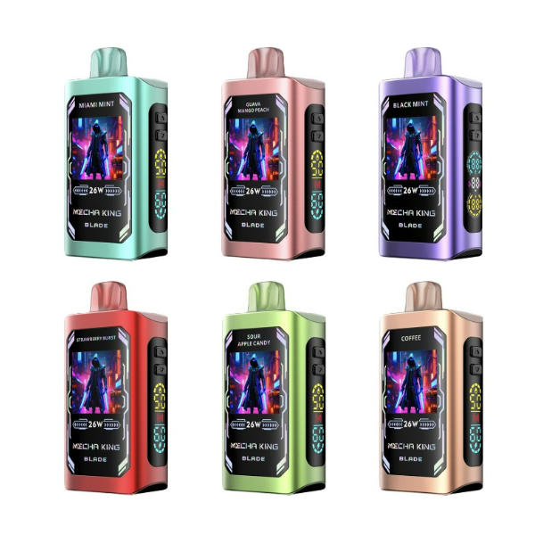 Vapesourcing Electronics Co.,Ltd.: 25.02% off Mecha King Blade 25K Disposable Vape 22ml, only .99