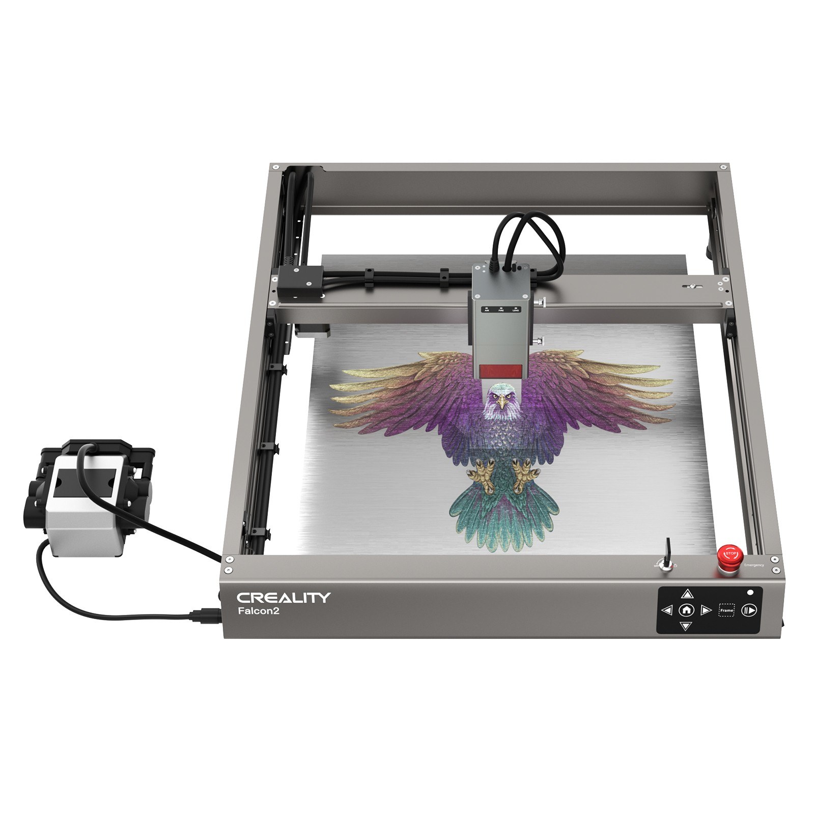 Cafago: Code:ED6802EU,?495 Creality Falcon2 22W Laser Engraver,free shipping