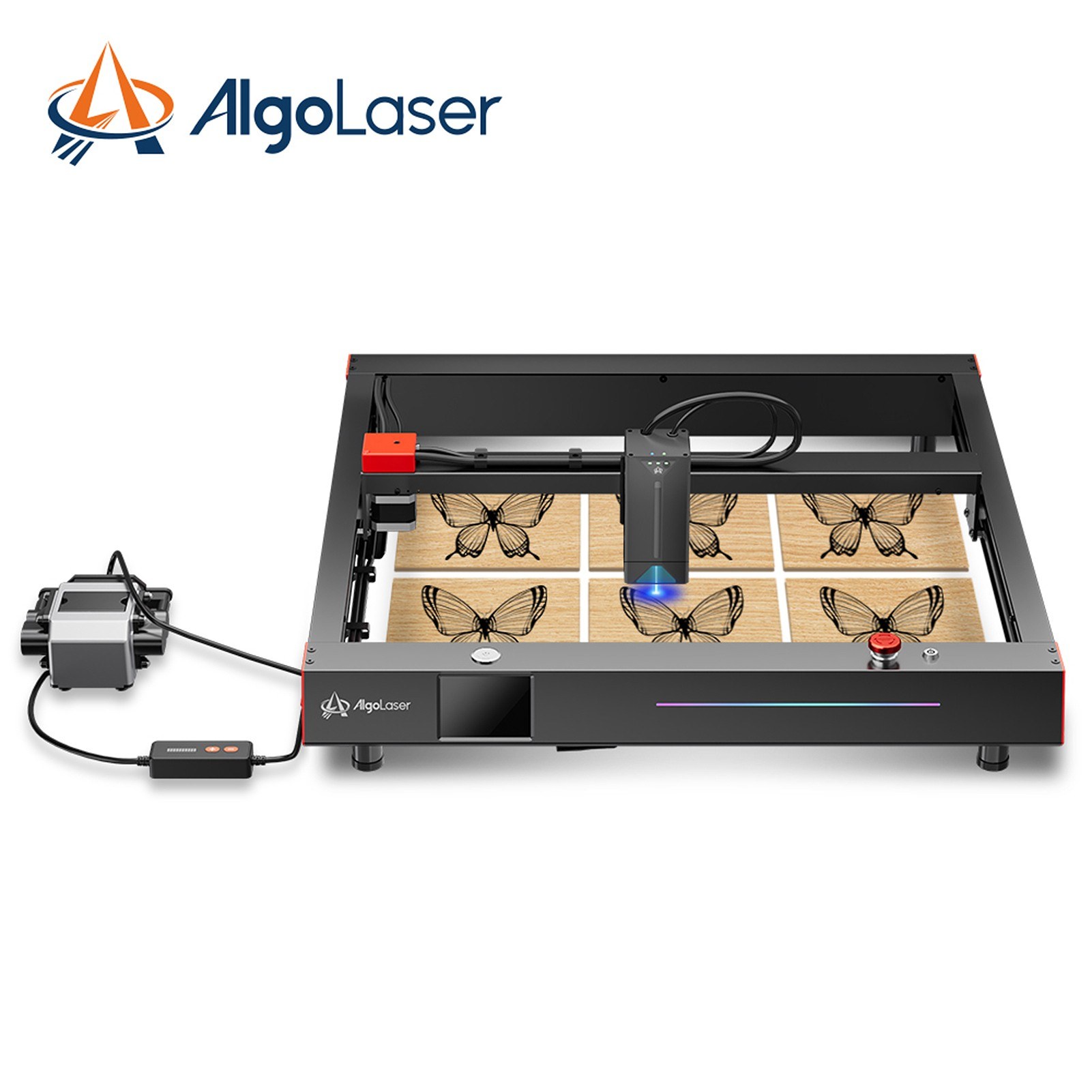 Cafago: Code: ED7186,?559 Algolaser Delta 22W Laser Engraver with Auto Air Pump,free shipping