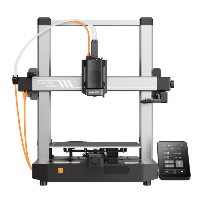 TOMTOP Technology Co., Ltd: Coupon Anycubic Kobra 3 3D Printer Multi-color Printing Machine Max 600mm/s Print Speed,329?