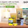 Quicklly: Go organic with our fresh, organic box deliveries.