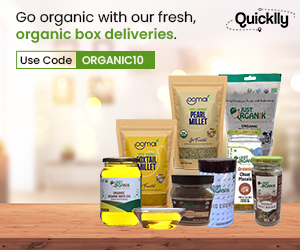 Quicklly: Go organic with our fresh, organic box deliveries.