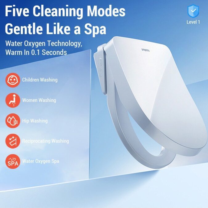 Cafago: 64% OFF,?195.29 Smartmi 2S Advanced Toilet Seat,free shipping