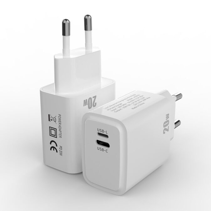 TOMTOP Technology Co., Ltd: 58% OFF PD20W Dual-Port Charger: High-efficiency Fast Charging, Multi-device Charging, Intelligent Recognition, Safety Protection,9.99?