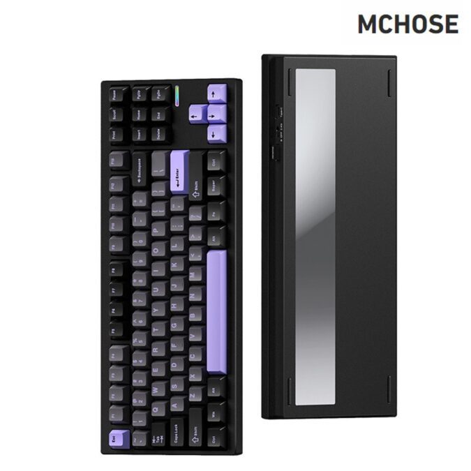 Cafago: 75% OFF,?102.29 MCHOSE MC-GX87-1 Wireless Mechanical Keyboard,free Shipping