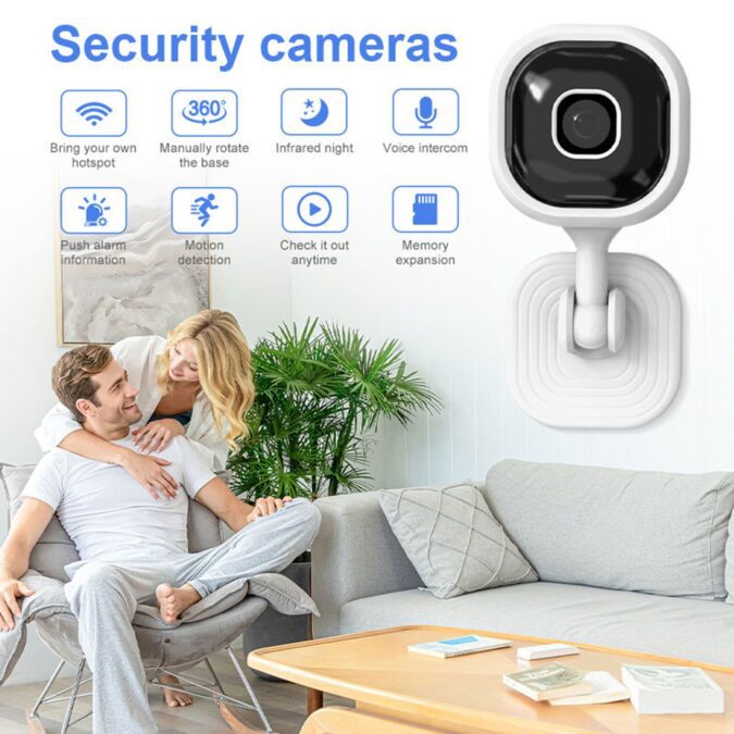 Cafago: 60% OFF,?14.87 A3 Mini Smart Home Security Camera,free shipping