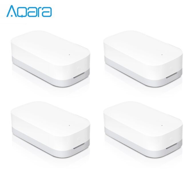 TOMTOP Technology Co., Ltd: 56% OFF 4Pcs Aqara Door and Window Sensor – ZigBee Wireless Connection, App Control, Compatible with Android and iOS,38.99?