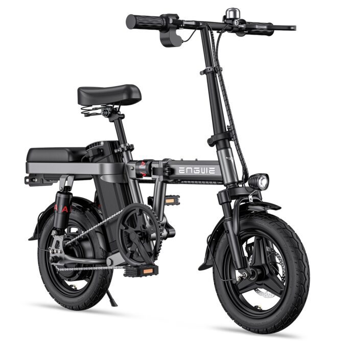 TOMTOP Technology Co., Ltd: Coupon ENGWE T14 Ebike 14in 250W Hub Motor Multiple Suspension Folding Electric Bicycle 50-60KM Pas Mode Range,519?