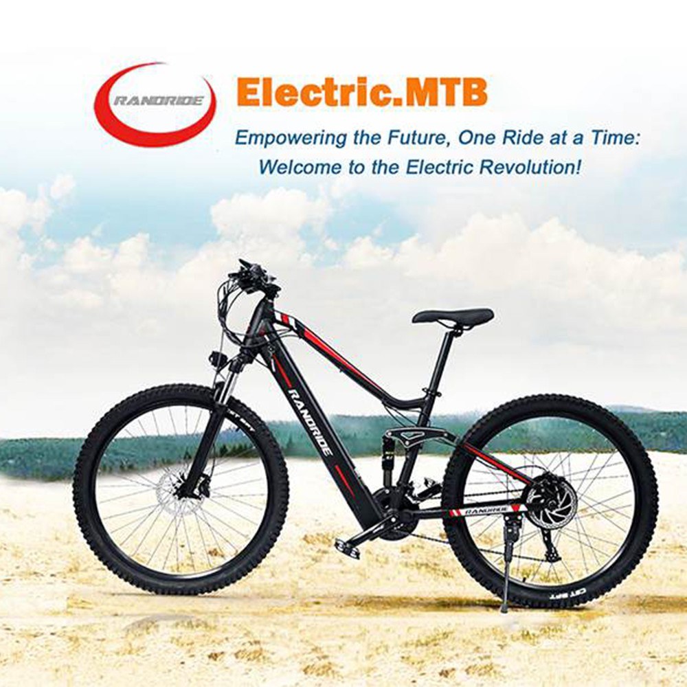 Cafago: 64% OFF,?1014.00 RANDRIDE YS90 Electric Bike,free shipping