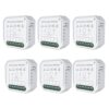 TOMTOP Technology Co., Ltd: 48% OFF 6 Pcs Tuya WiFi Intelligent Curtain Switch Module Home Curtain Modification Module Mobilephone Device Sharing Timing Function APP Remotes Control Compatible with Alexa Google Home Voice Contro,35.80?