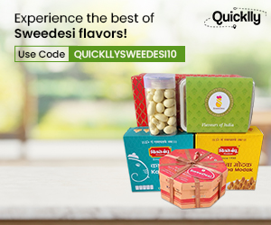 Quicklly: Experience the best of Sweedesi flavors!