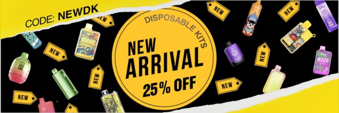 Vapesourcing Electronics Co.,Ltd.: Get 25% off Any New Arrival Disposable Vape