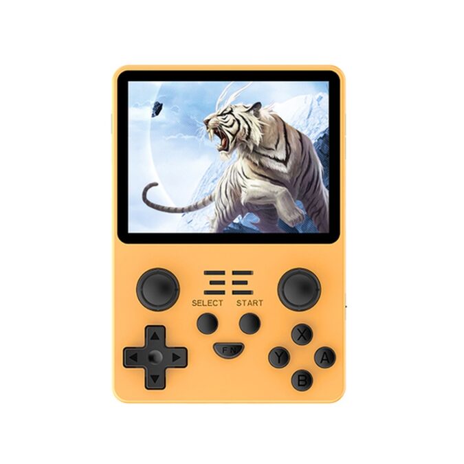 TOMTOP Technology Co., Ltd: 51% OFF Powkiddy RGB20S Handheld Game Console Game Player Open Source System Built-in Games 3.5-inch IPS Screen 3.5mm Headphone Jack RK3326 3500mAh Rechargeable Battery,59.99?