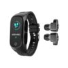 TOMTOP Technology Co., Ltd: 49% OFF 2-In-1 Smart Watch TWS Earbuds Fitness Tracker True Wireless BT5.0 Headphones Pedometer Calorie Counter Activity Tracker Smart Bracelet Wrist Band Heart Rate Blood Pressure Sleep Monitor,24.17?