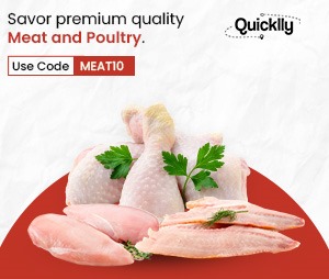 Quicklly: Savor premium quality meat and poultry.