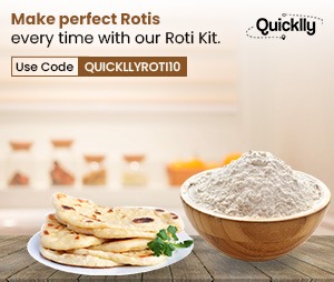 Quicklly: Make perfect rotis every time with our Roti Kit.