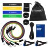 TOMTOP Technology Co., Ltd: 74% OFF TOMSHOO 17Pcs Resistance Bands Set,18.59?