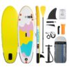 TOMTOP Technology Co., Ltd: 61% OFF WKERSIY 8’x30”x6′ Inflatable Stand Up Paddle Board for Kids Inflatable SUP Paddleboard with Paddle Pump Backpack Leash Repair Kit,119.99?+