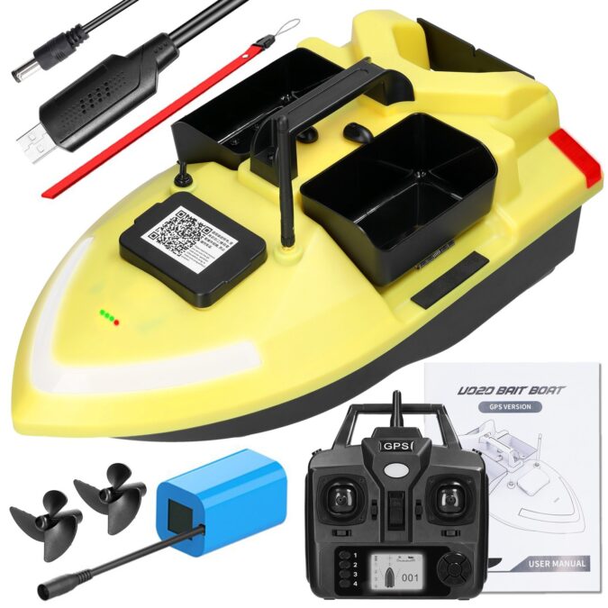 Cafago: 58% OFF,?109.99 GPS Self-Illuminating Fishing Bait Boat