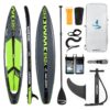 TOMTOP Technology Co., Ltd: 52% OFF WKERSIY 3.8M Inflatable Stand Up Paddle Board Non-Slip Kayak SUP with SUP Accessories for Youth Adults,169.98?+